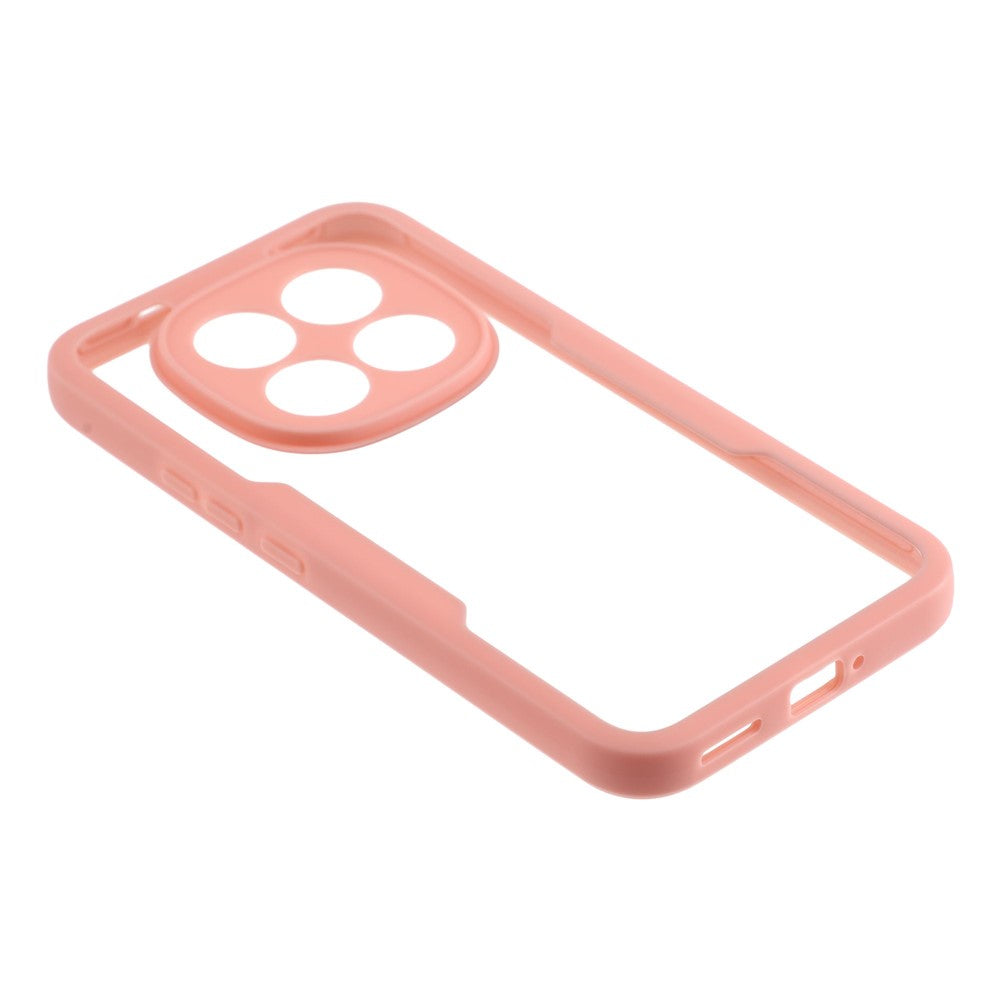 For Xiaomi Redmi Note 15 4G (Global) Case Acrylic + TPU Clear Phone Cover with PET Screen Film