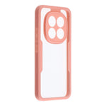 For Xiaomi Redmi Note 15 4G (Global) Case Acrylic + TPU Clear Phone Cover with PET Screen Film