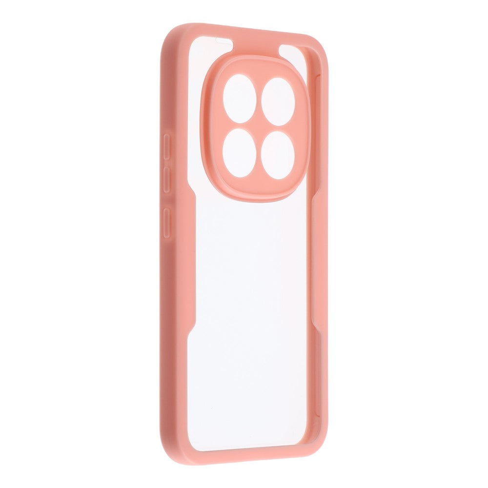 For Xiaomi Redmi Note 15 4G (Global) Case Acrylic + TPU Clear Phone Cover with PET Screen Film
