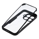 For Xiaomi 17T Case Acrylic + TPU Clear Phone Cover with PET Screen Film