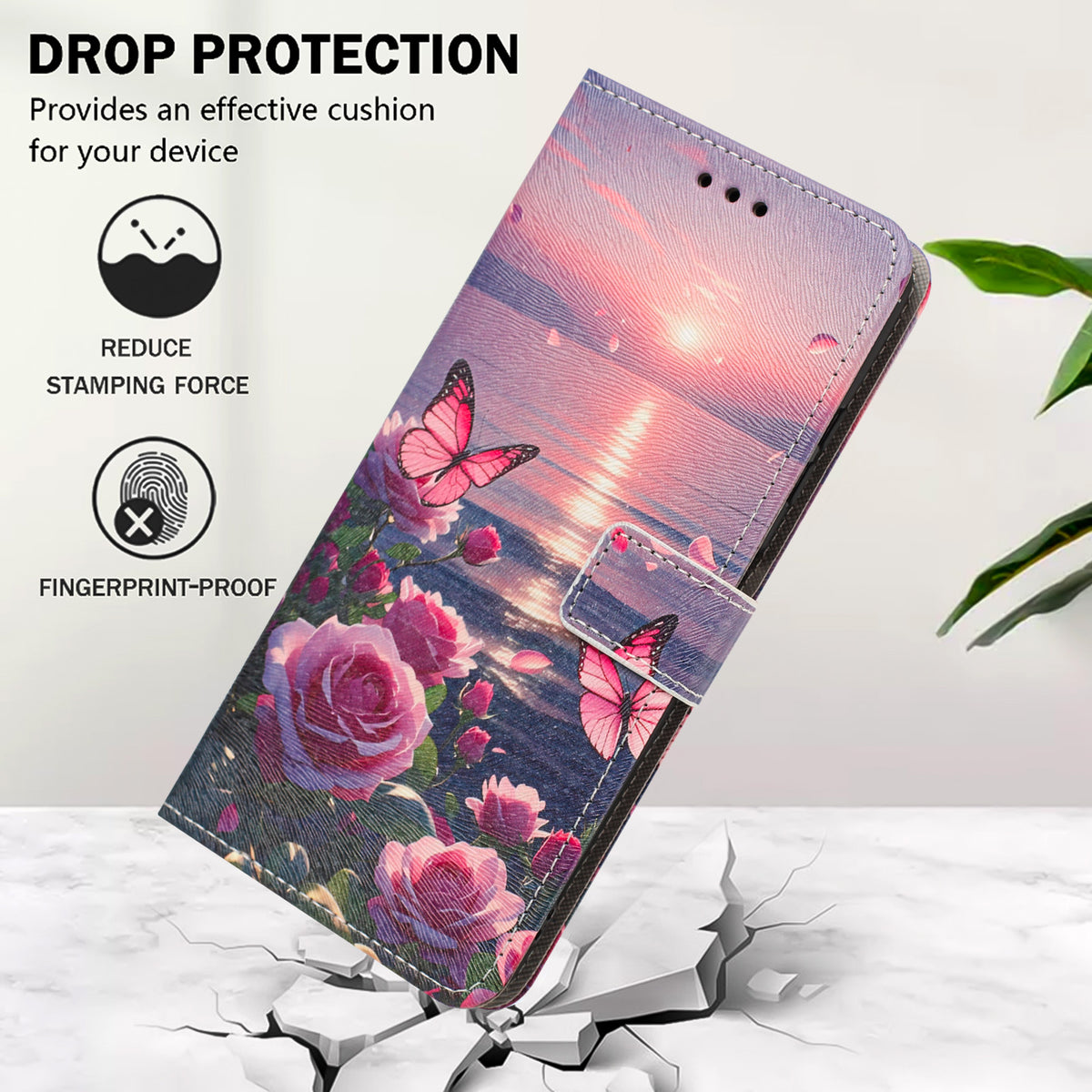 For Xiaomi Redmi Note 17 Pro 5G Case Pattern Printing PU Leather Flip Wallet Phone Cover with Wrist Strap