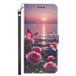 For Xiaomi Redmi Note 17 Pro 5G Case Pattern Printing PU Leather Flip Wallet Phone Cover with Wrist Strap
