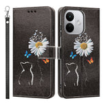 For Xiaomi Redmi Note 17 Pro 5G Case Pattern Printing PU Leather Flip Wallet Phone Cover with Wrist Strap