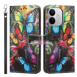 For Xiaomi Redmi Note 17 Pro 5G Case Pattern Printing PU Leather Flip Wallet Phone Cover with Wrist Strap