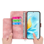 For Xiaomi Redmi Note 17 4G (Global) / Note 17 5G (Global) / Note 17 (India / China) 5G Wallet Case Flower Pattern PU Leather Phone Cover with Strap