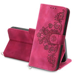 For Xiaomi Redmi Note 17 Pro Max 5G Wallet Case Flower Pattern PU Leather Phone Cover with Strap