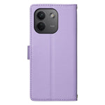 Xiaomi Redmi Note 17 Pro Max 5G-skal, sött kattmönster, PU-läder, plånboksfodral med handledsrem