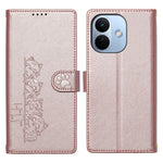 For Xiaomi Redmi Note 17 Pro Max 5G Case Adorable Cat Pattern PU Leather Wallet Phone Cover with Wrist Strap