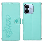 For Xiaomi Redmi Note 17 Pro Max 5G Case Adorable Cat Pattern PU Leather Wallet Phone Cover with Wrist Strap