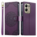 For Xiaomi Redmi 17 4G  /  Redmi 17 5G Case Embossed Totem Leather Flip Wallet Phone Cover with Wrist Strap