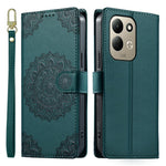 For Xiaomi Redmi 17 4G  /  Redmi 17 5G Case Embossed Totem Leather Flip Wallet Phone Cover with Wrist Strap