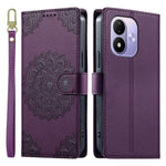 For Xiaomi Redmi Note 17 4G (Global) / Note 17 5G (Global) / Note 17 (India / China) 5G Case Embossed Totem Leather Flip Wallet Phone Cover with Wrist Strap