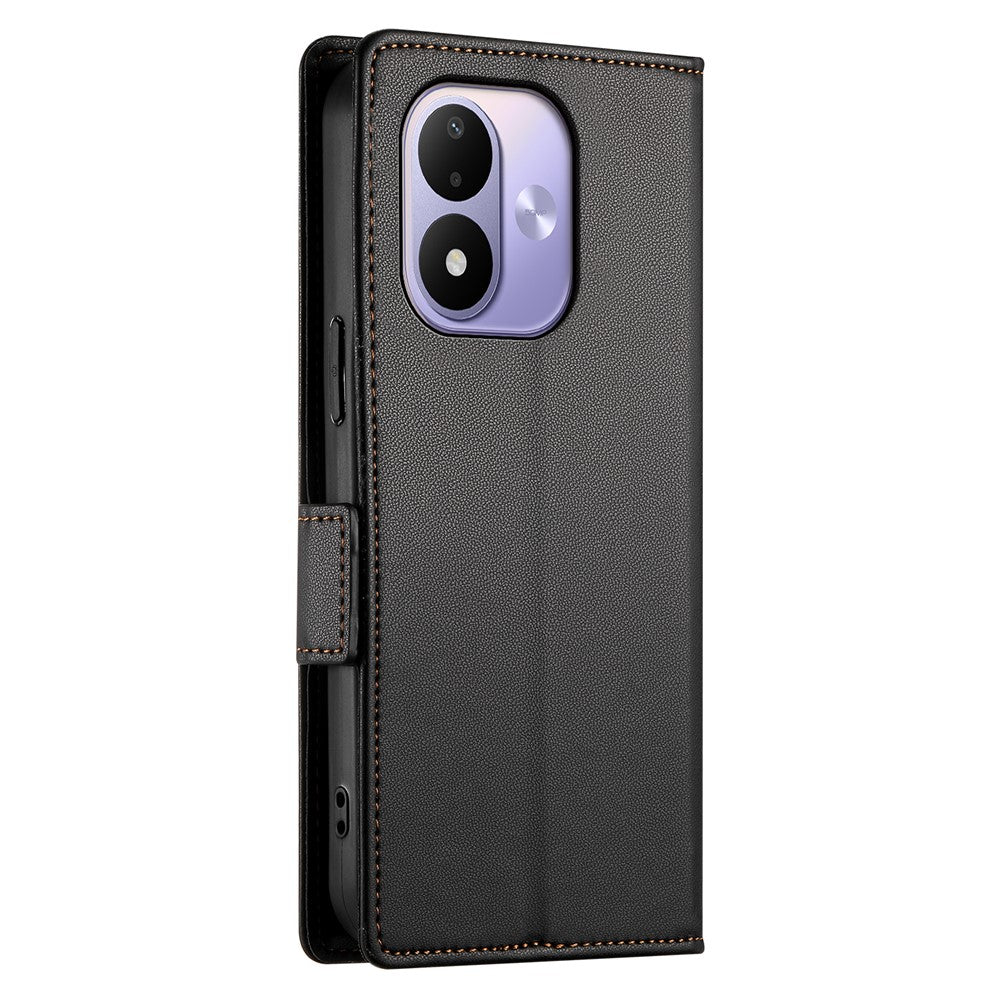 For Xiaomi Redmi Note 17 4G (Global) / Note 17 5G (Global) / Note 17 (India / China) 5G Stand Case PU Leather Wallet Phone Cover