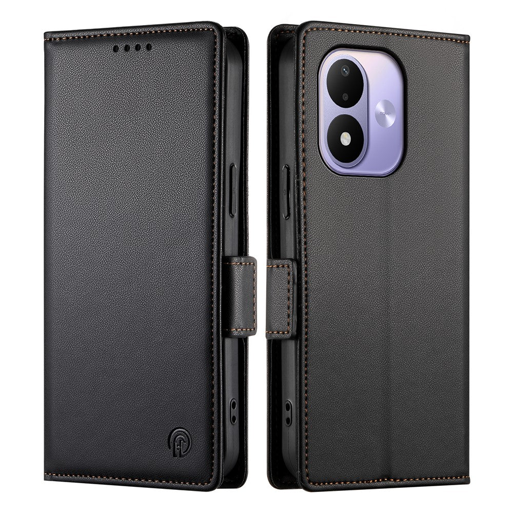 For Xiaomi Redmi Note 17 4G (Global) / Note 17 5G (Global) / Note 17 (India / China) 5G Stand Case PU Leather Wallet Phone Cover