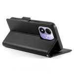 For Xiaomi Redmi Note 17 4G (Global) / Note 17 5G (Global) / Note 17 (India / China) 5G Stand Case PU Leather Wallet Phone Cover