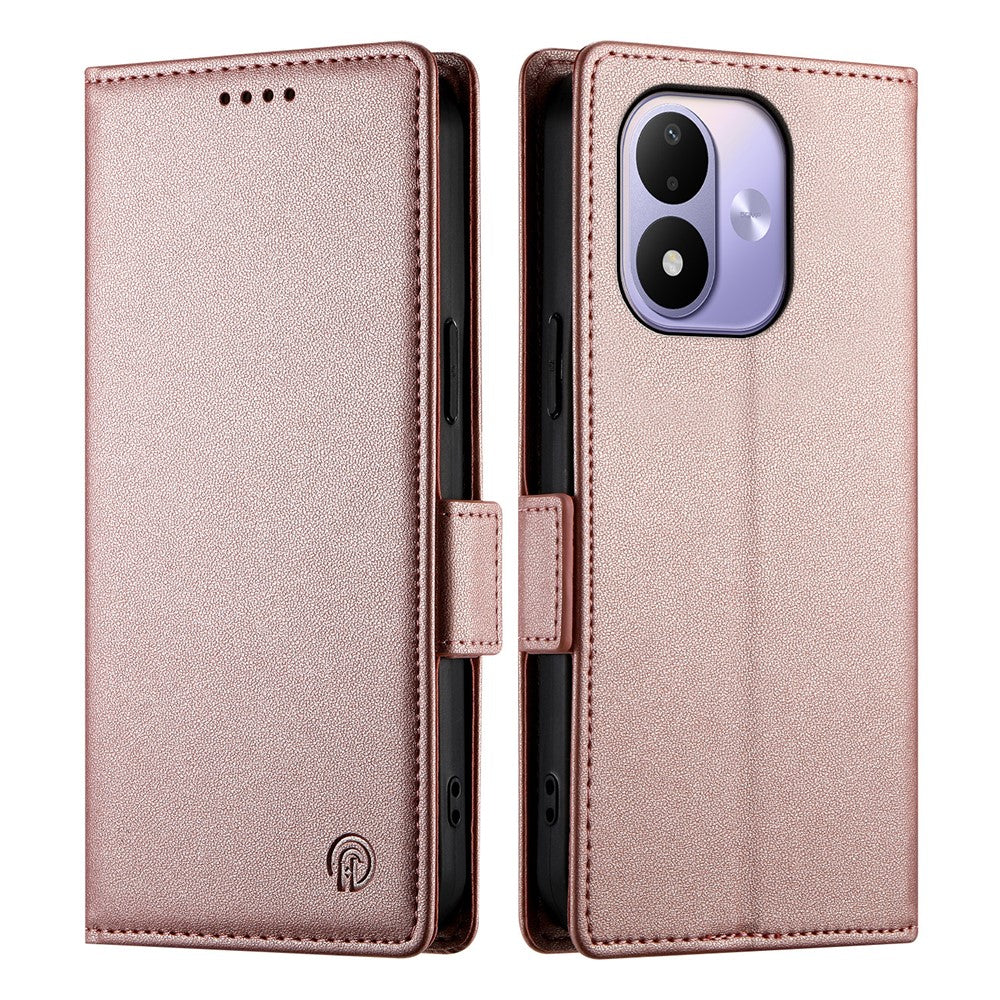 For Xiaomi Redmi Note 17 4G (Global) / Note 17 5G (Global) / Note 17 (India / China) 5G Stand Case PU Leather Wallet Phone Cover