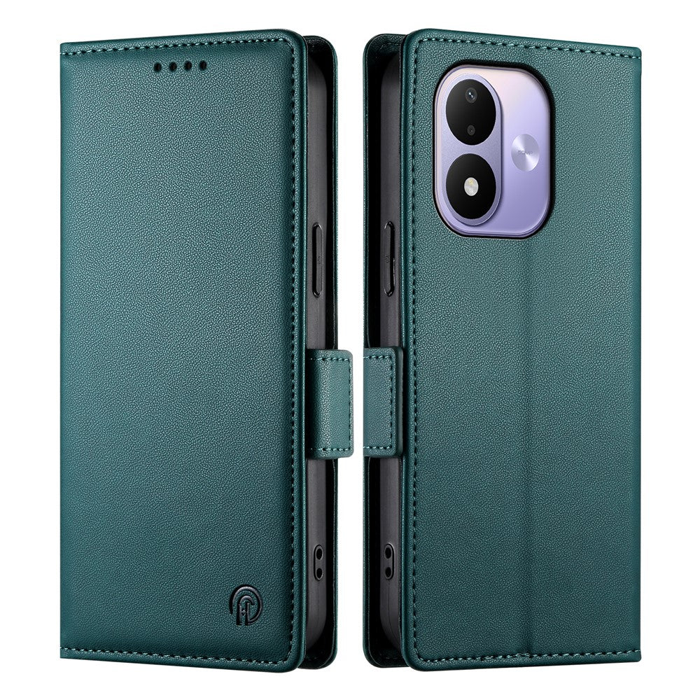 For Xiaomi Redmi Note 17 4G (Global) / Note 17 5G (Global) / Note 17 (India / China) 5G Stand Case PU Leather Wallet Phone Cover