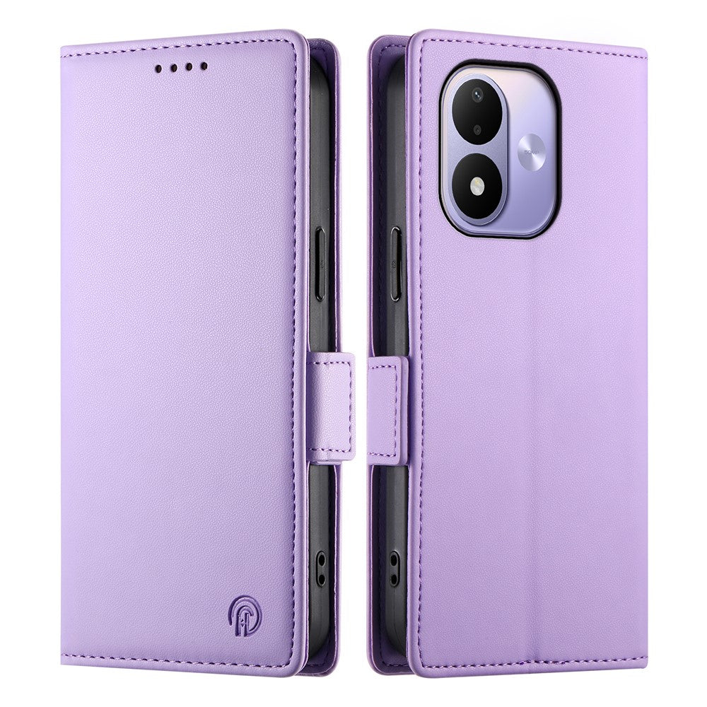 For Xiaomi Redmi Note 17 4G (Global) / Note 17 5G (Global) / Note 17 (India / China) 5G Stand Case PU Leather Wallet Phone Cover