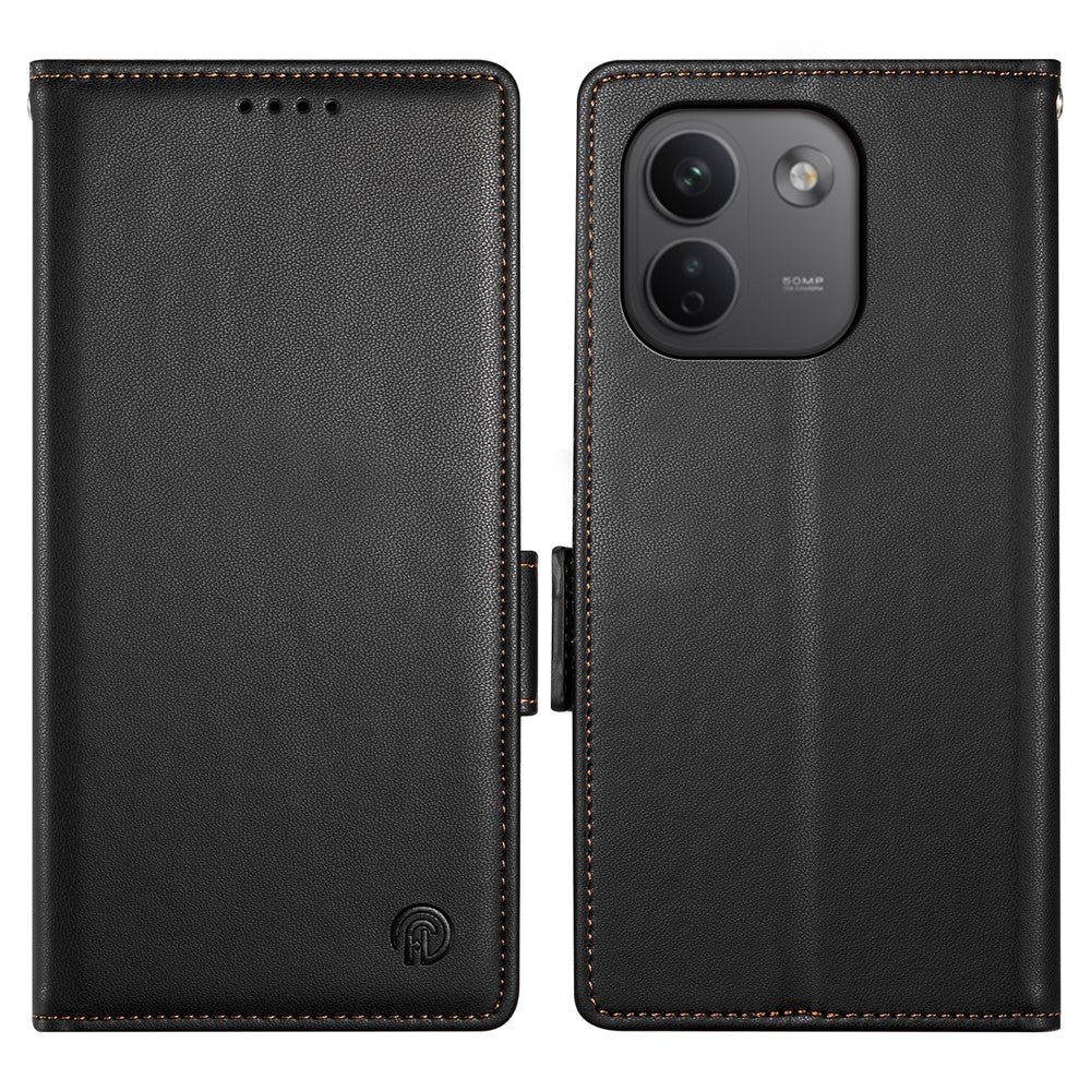 Xiaomi Redmi Note 17 Pro Max 5G Stativfodral PU-läder Plånboksfodral