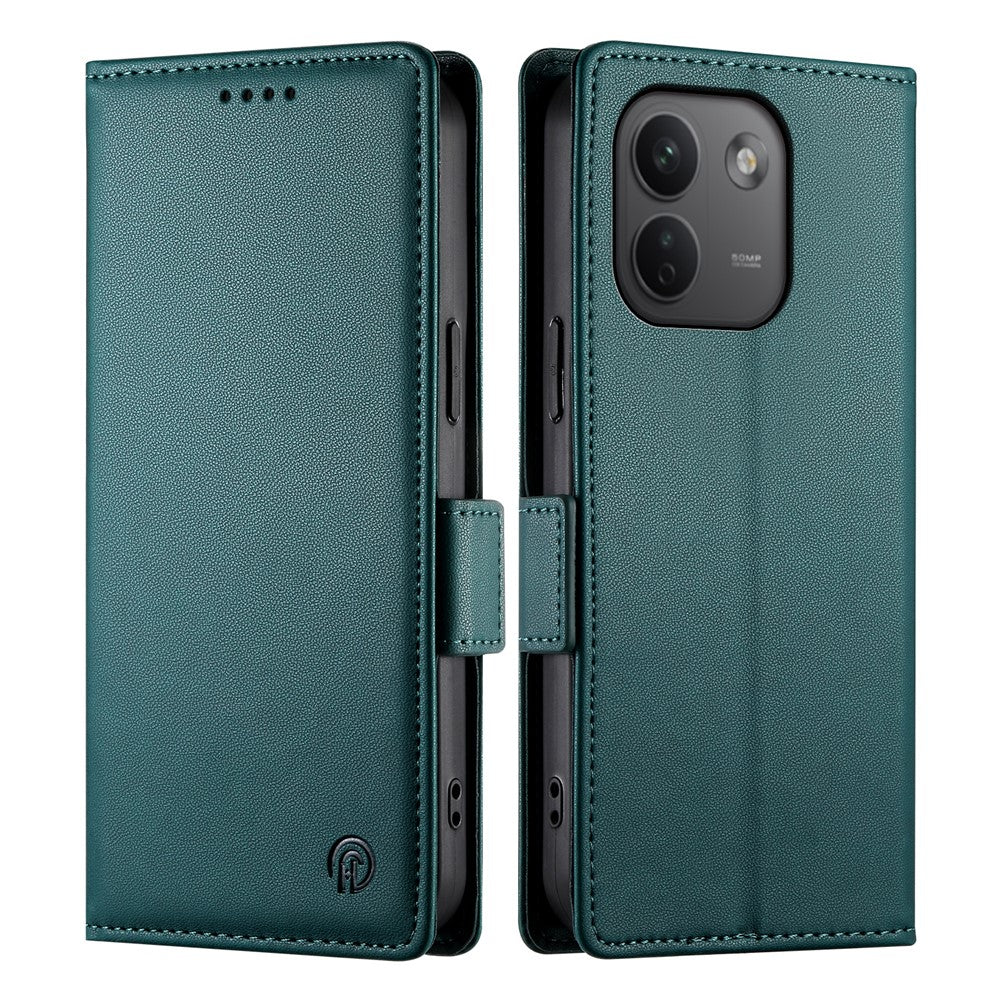 Xiaomi Redmi Note 17 Pro Max 5G Stativfodral PU-läder Plånboksfodral