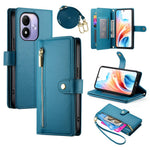 For Xiaomi Redmi Note 17 4G (Global) / Note 17 5G (Global) / Note 17 (India / China) 5G Leather Case Zipper Pocket Wallet Phone Cover with Straps