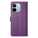 For Xiaomi Redmi Note 17 Pro Max 5G Case Magnetic Snap Litchi Texture Leather Wallet Phone Cover with Wrist Strap
