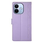 For Xiaomi Redmi Note 17 Pro Max 5G Wallet Case Rhombus Stitching Stand Leather Phone Cover with Long  /  Short Strap