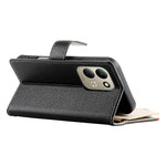 For Xiaomi Redmi 17 4G  /  Redmi 17 5G Leather Case Zipper Wallet Color Splicing Flip Phone Cover with Straps