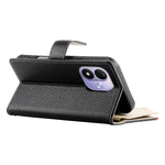 For Xiaomi Redmi Note 17 4G (Global) / Note 17 5G (Global) / Note 17 (India / China) 5G Leather Case Zipper Wallet Color Splicing Flip Phone Cover with Straps