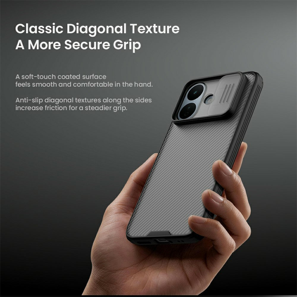 NILLKIN Camshield Pro Series For Xiaomi Redmi Note 17 Pro 5G Case PC + TPU Phone Cover with Camera Slider