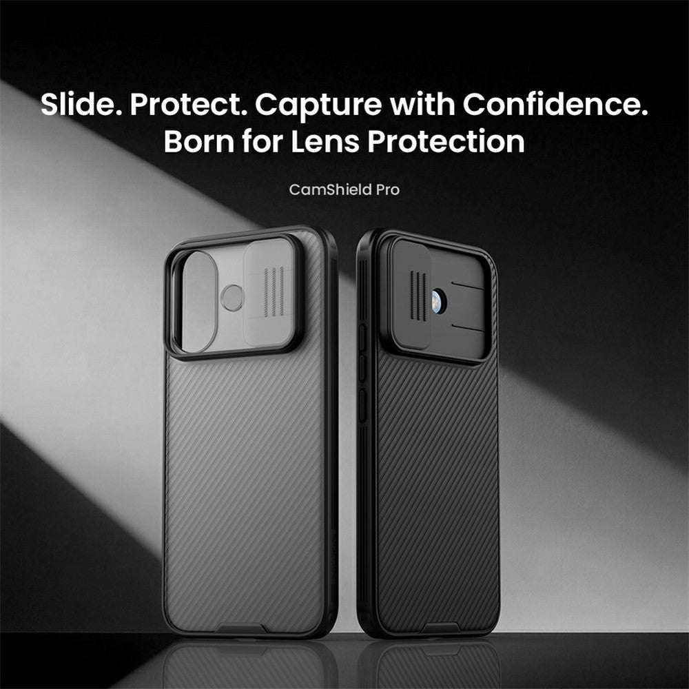 NILLKIN Camshield Pro Series For Xiaomi Redmi Note 17 Pro 5G Case PC + TPU Phone Cover with Camera Slider