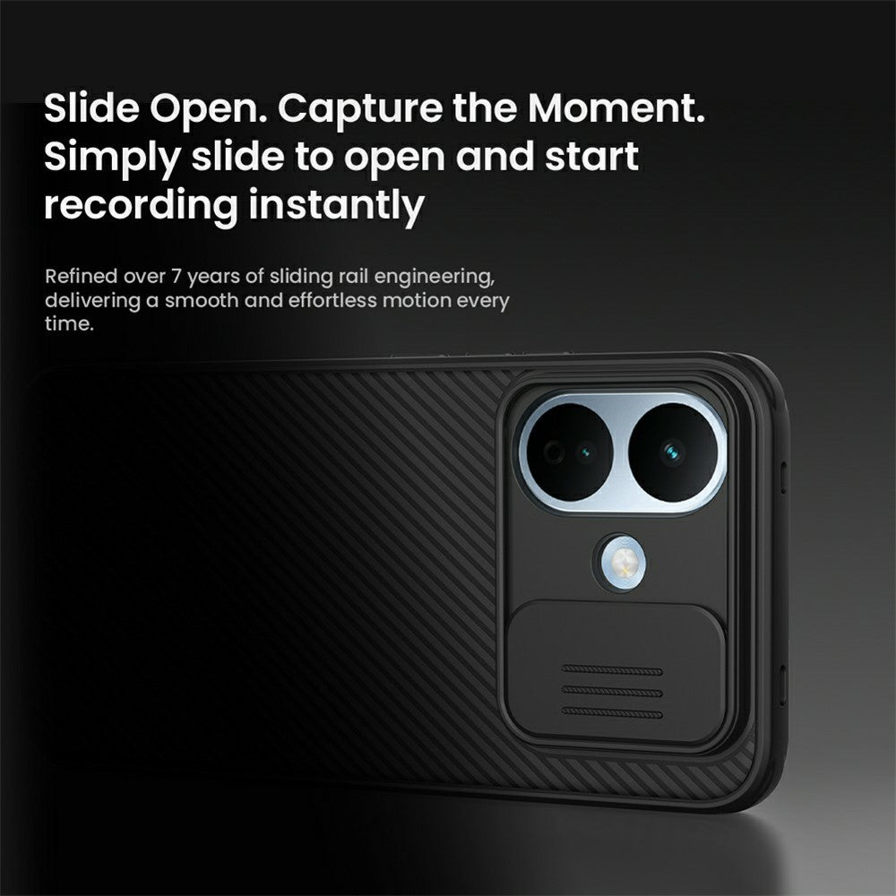 NILLKIN Camshield Pro Series For Xiaomi Redmi Note 17 Pro 5G Case PC + TPU Phone Cover with Camera Slider