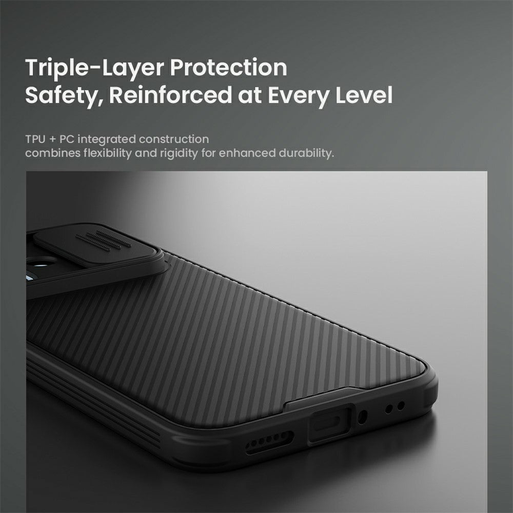 NILLKIN Camshield Pro Series For Xiaomi Redmi Note 17 Pro 5G Case PC + TPU Phone Cover with Camera Slider