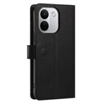 Xiaomi Redmi Note 17 Pro+ 5G-skal PU-läder, fjärilsblommigt plånboksfodral med dragkedja och handledsrem / axelrem