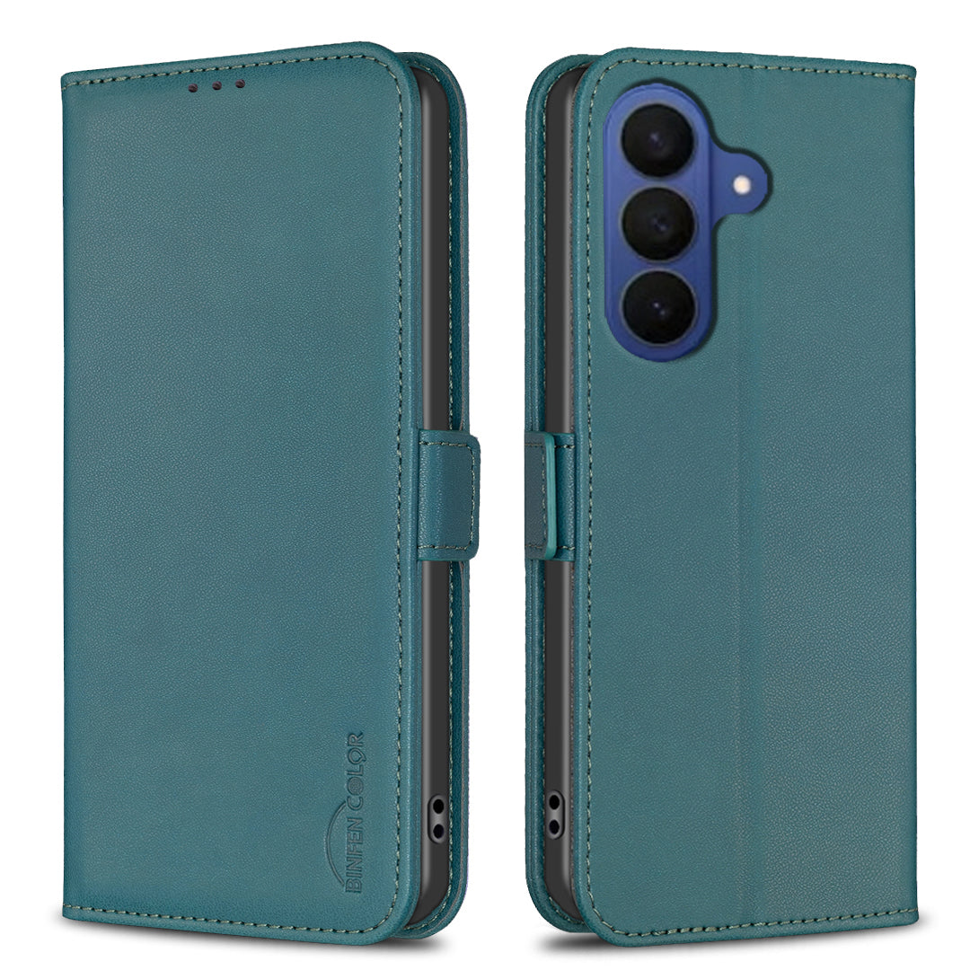 BINFEN COLOR til Samsung Galaxy S26 FE cover BF31 PU-læder flippung etui