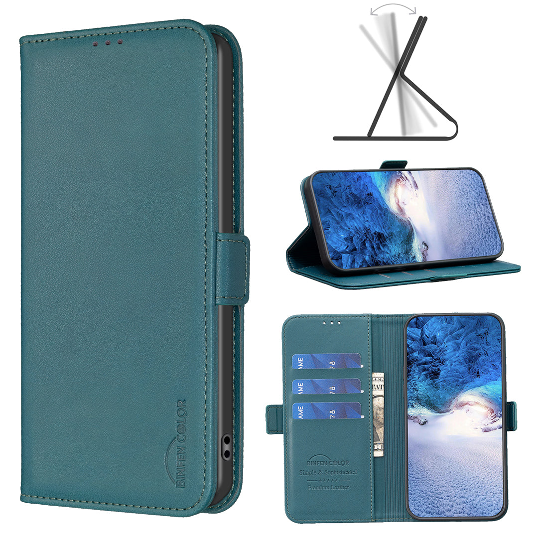 BINFEN COLOR til Samsung Galaxy S26 FE cover BF31 PU-læder flippung etui
