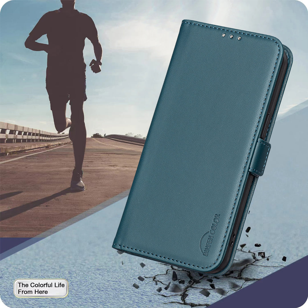 BINFEN COLOR til Samsung Galaxy S26 FE cover BF31 PU-læder flippung etui