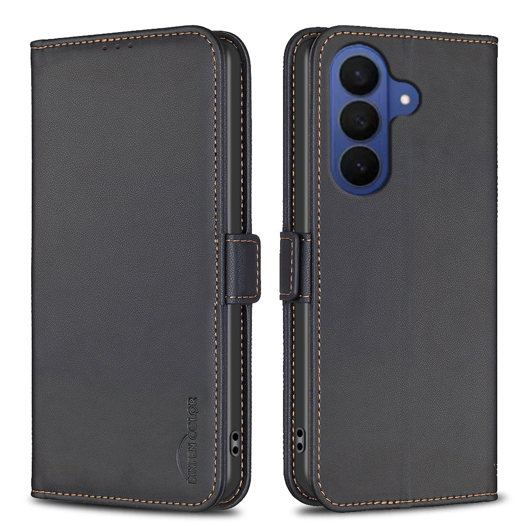 BINFEN COLOR til Samsung Galaxy S26 FE cover BF31 PU-læder flippung etui