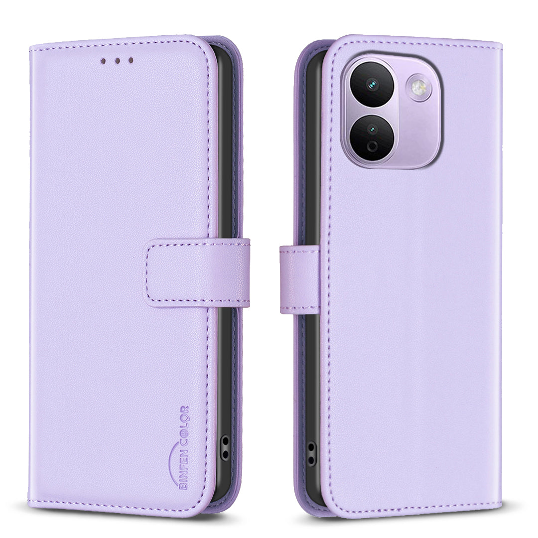 BINFEN COLOR for Xiaomi Redmi Note 17 Pro+ 5G BF17 Phone Case Wallet Folio Flip Leather Cover