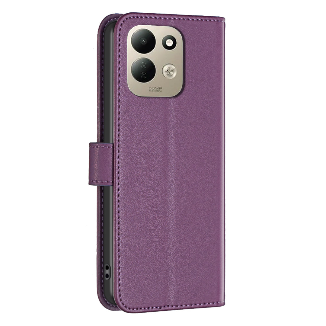 BINFEN COLOR for Xiaomi Redmi 17 5G / Xiaomi Redmi 17 4G BF17 Phone Case Wallet Folio Flip Leather Cover