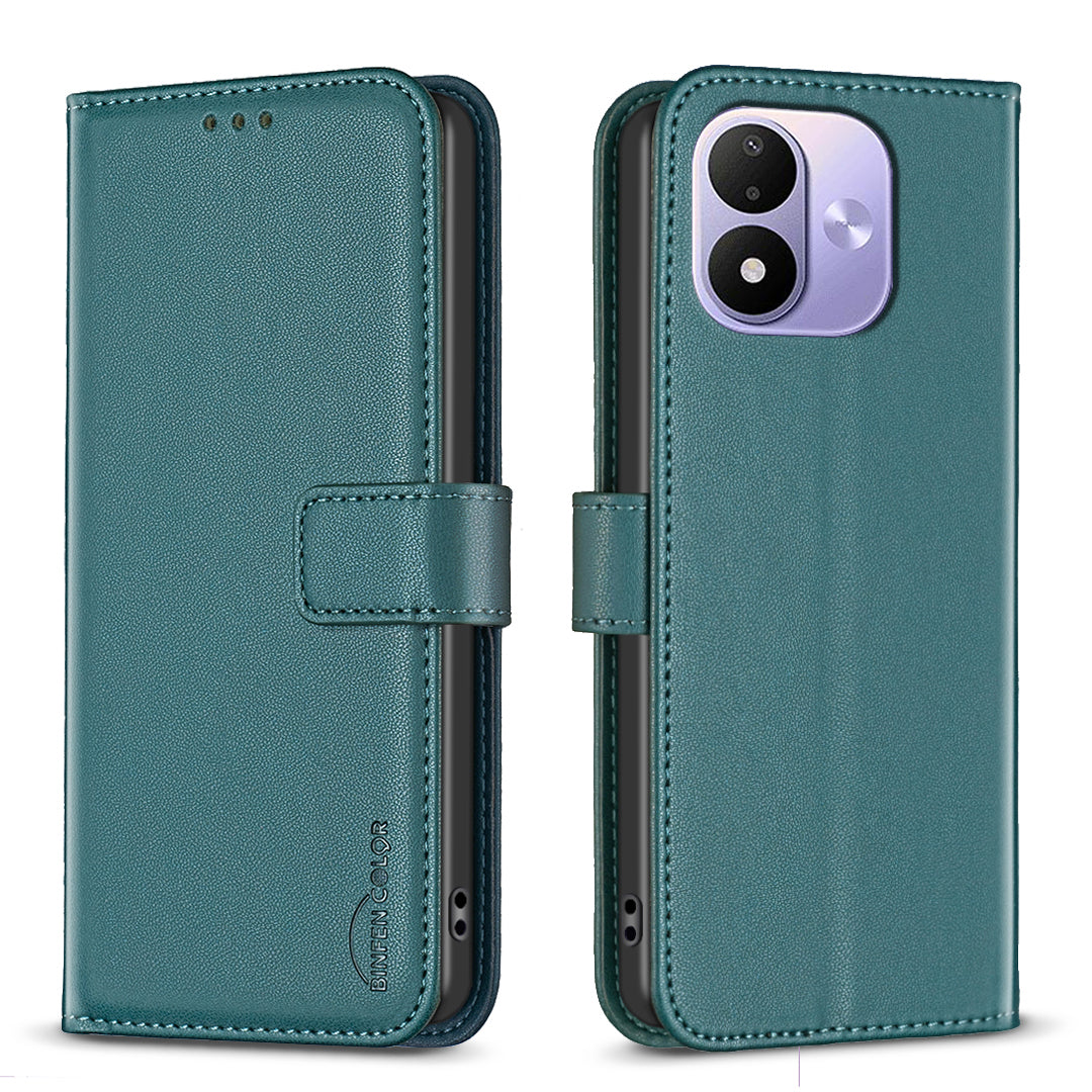 BINFEN COLOR for Xiaomi Redmi Note 17 Pro 5G BF17 Phone Case Wallet Folio Flip Leather Cover