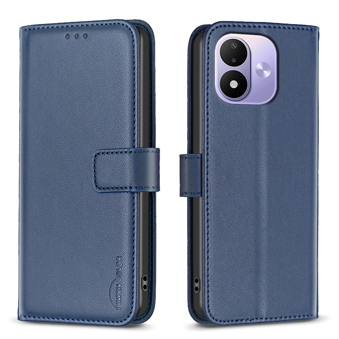 BINFEN COLOR for Xiaomi Redmi Note 17 Pro 5G BF17 Phone Case Wallet Folio Flip Leather Cover