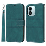 For Xiaomi Redmi Note 17 4G (Global) / Note 17 5G (Global) / Note 17 (India / China) 5G Case Wallet Skin-Touch Leather Imprinted Phone Cover with Wrist Strap