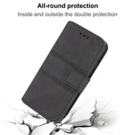 For Xiaomi Redmi Note 17 Pro+ 5G Case Wallet Skin-Touch Leather Imprinted Phone Cover with Wrist Strap