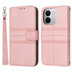 For Xiaomi Redmi Note 17 Pro+ 5G Case Wallet Skin-Touch Leather Imprinted Phone Cover with Wrist Strap