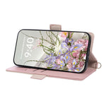 Til iPhone 15 Pro Cover med Håndledsrem og Skulderrem Dual Color Lynlåslomme Pung Læder Telefoncover