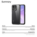 DUX DUCIS til Honor 600 Smart 5G / X7e Plus 5G Aimo Series PC + TPU Gennemsigtigt Bagcover (REACH Certificering)