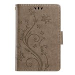For Samsung Galaxy Z Fold8 Case Butterfly Flower Imprinted Leather Phone Cover