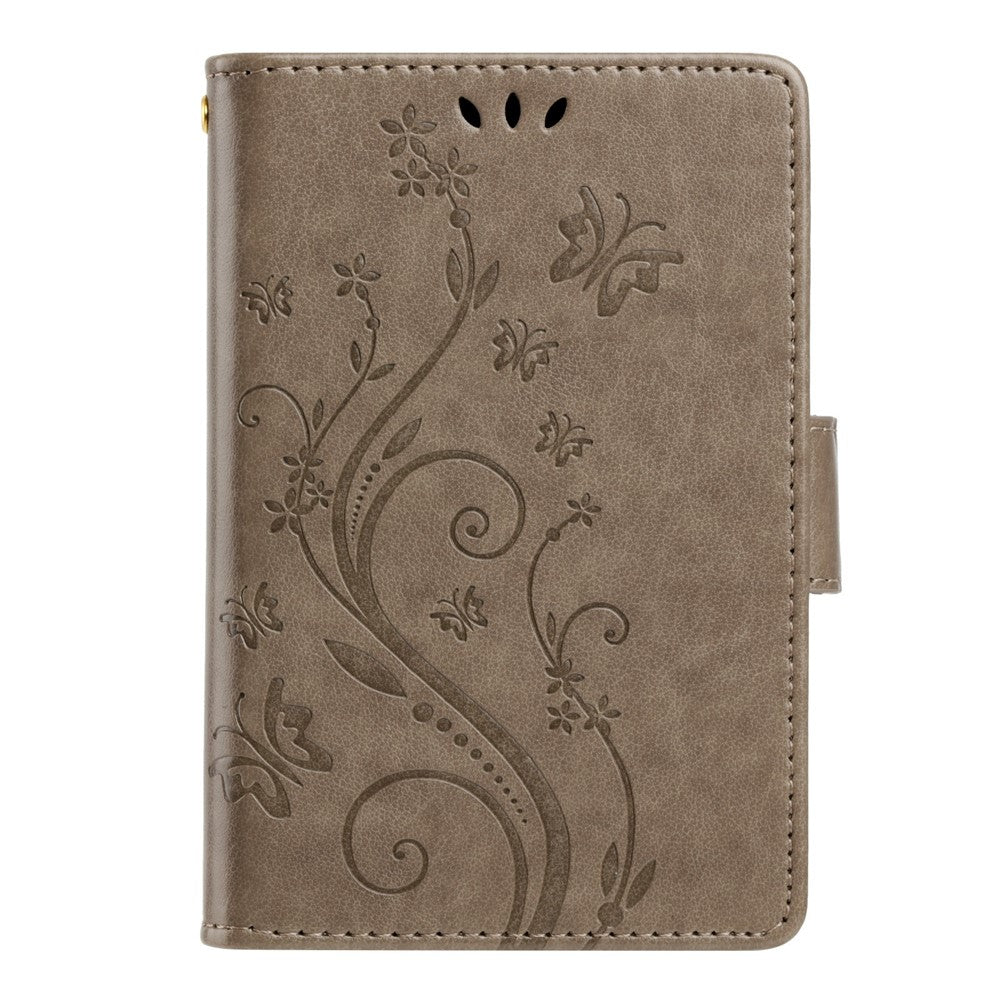 For Samsung Galaxy Z Fold8 Case Butterfly Flower Imprinted Leather Phone Cover