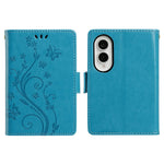 For Samsung Galaxy Z Fold8 Case Butterfly Flower Imprinted Leather Phone Cover